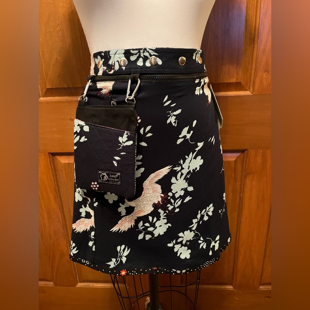 NWT Zand Amsterdam Reversible Wrap Skirt
